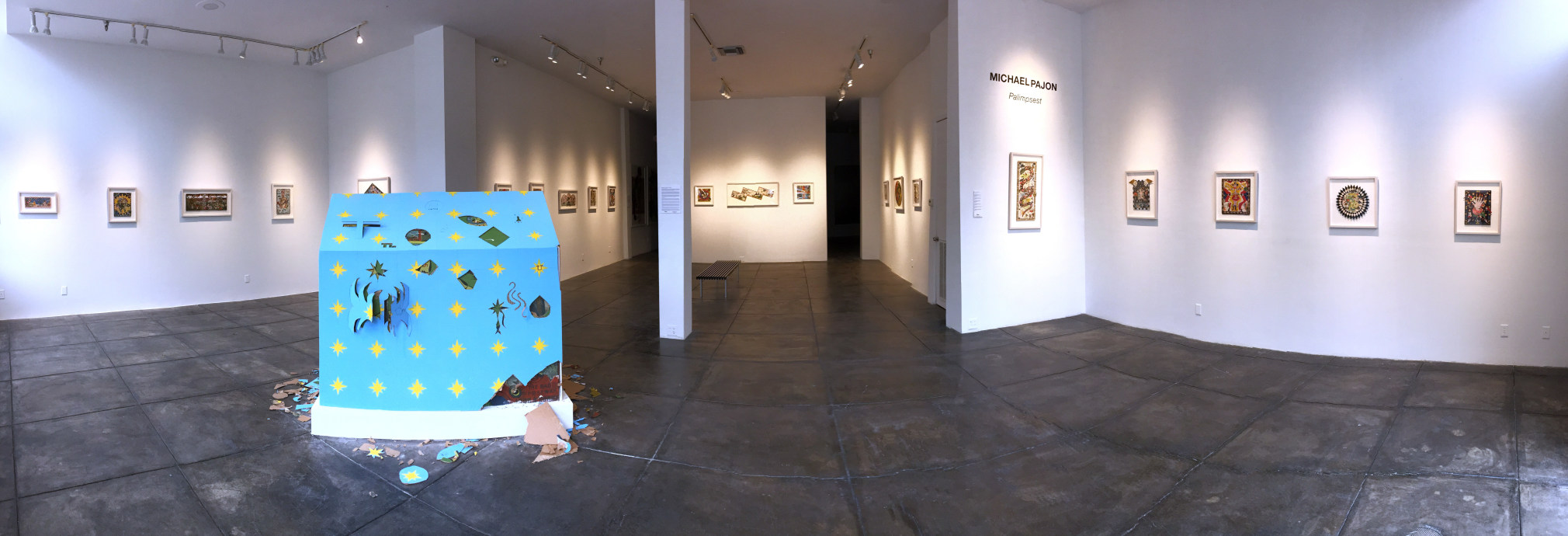 MICHAEL PAJON |||&nbsp;Palimpsest, [Main Gallery Installation View]