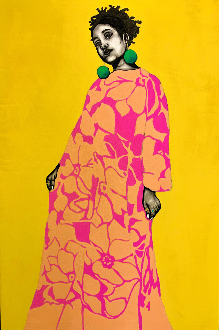 DEMARCUS MCGAUGHEY, Talking to the Moon, 2022