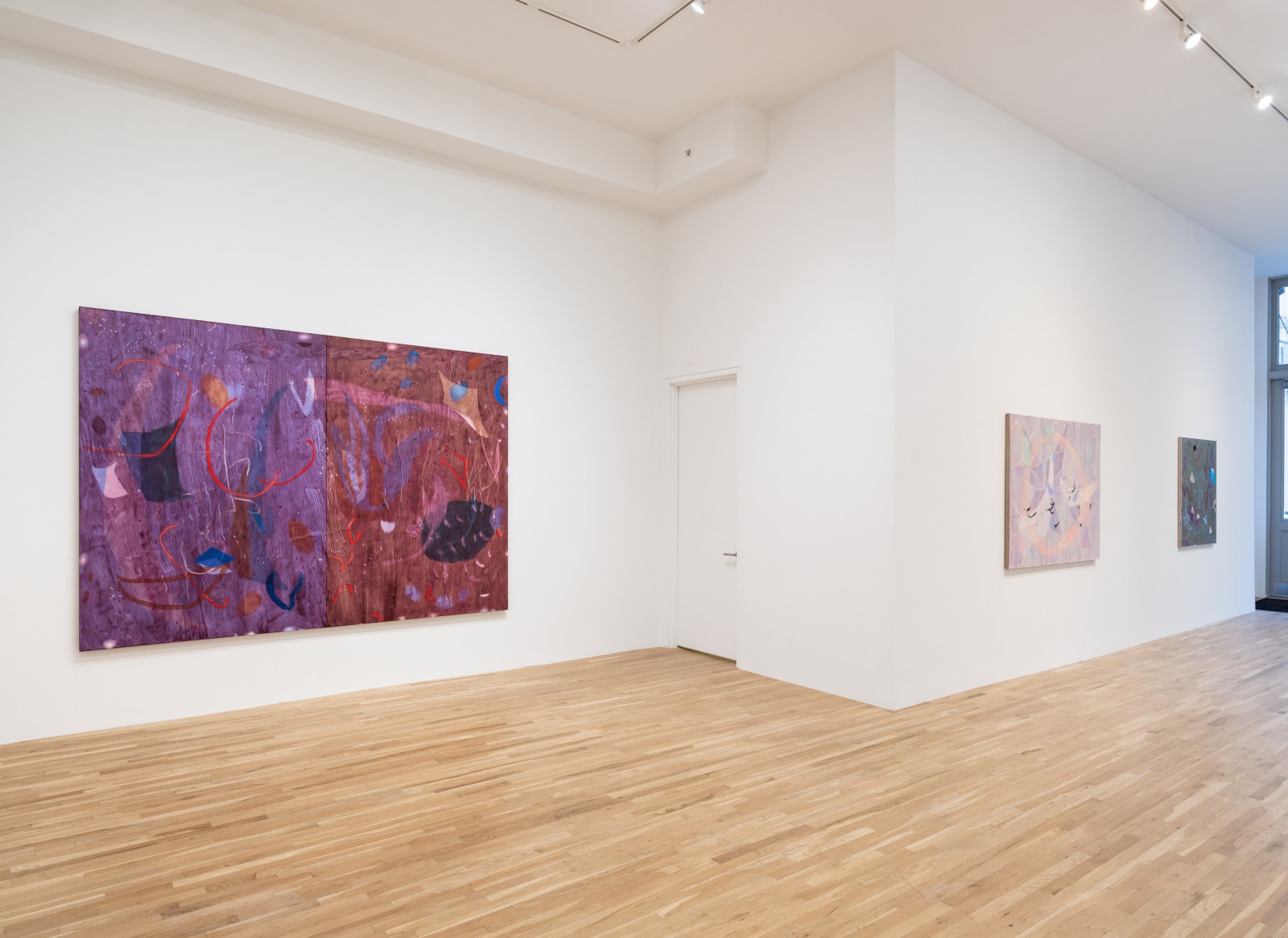 Installation view of Clare Grill, Parlance, October 17 - November 15, 2025