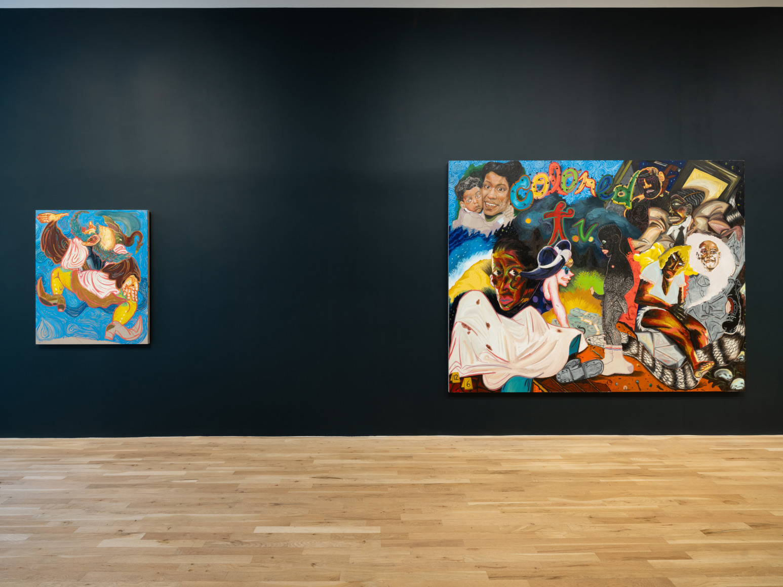 Installation view of Jameson Green, Crutches, Crosses, Caskets / Caskets, Crosses, Crutches, September 5 - October 11, 2025