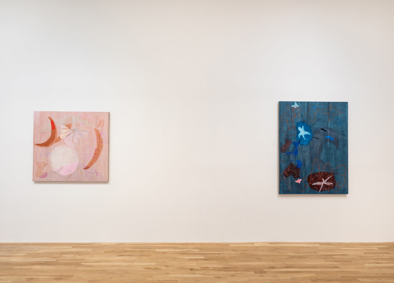 Installation view of Clare Grill, Parlance, October 17 - November 15, 2025