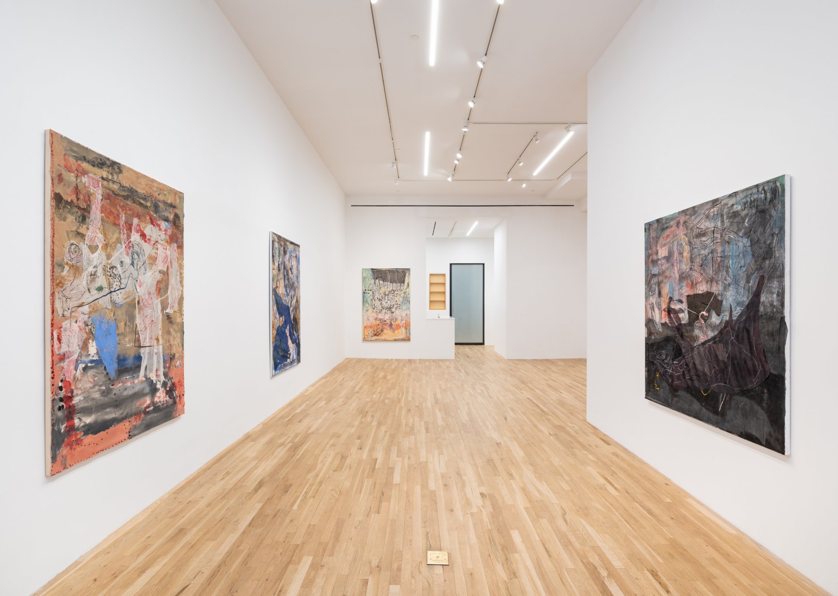 Installation view of Iva Gueorguieva, Gallop, to retrieve the sunlight!, May 30 - July 11, 2025