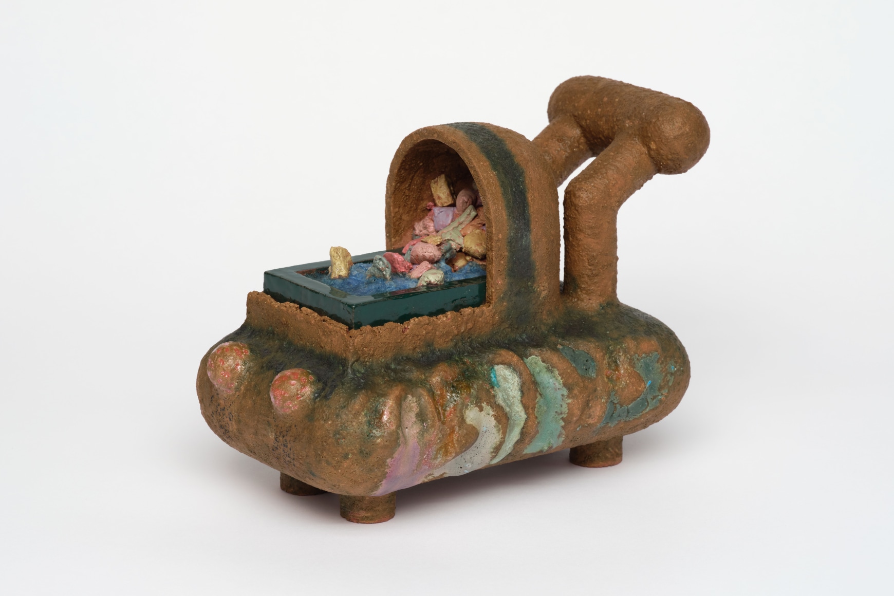 Untitled, 2022-2023, glazed terra cotta