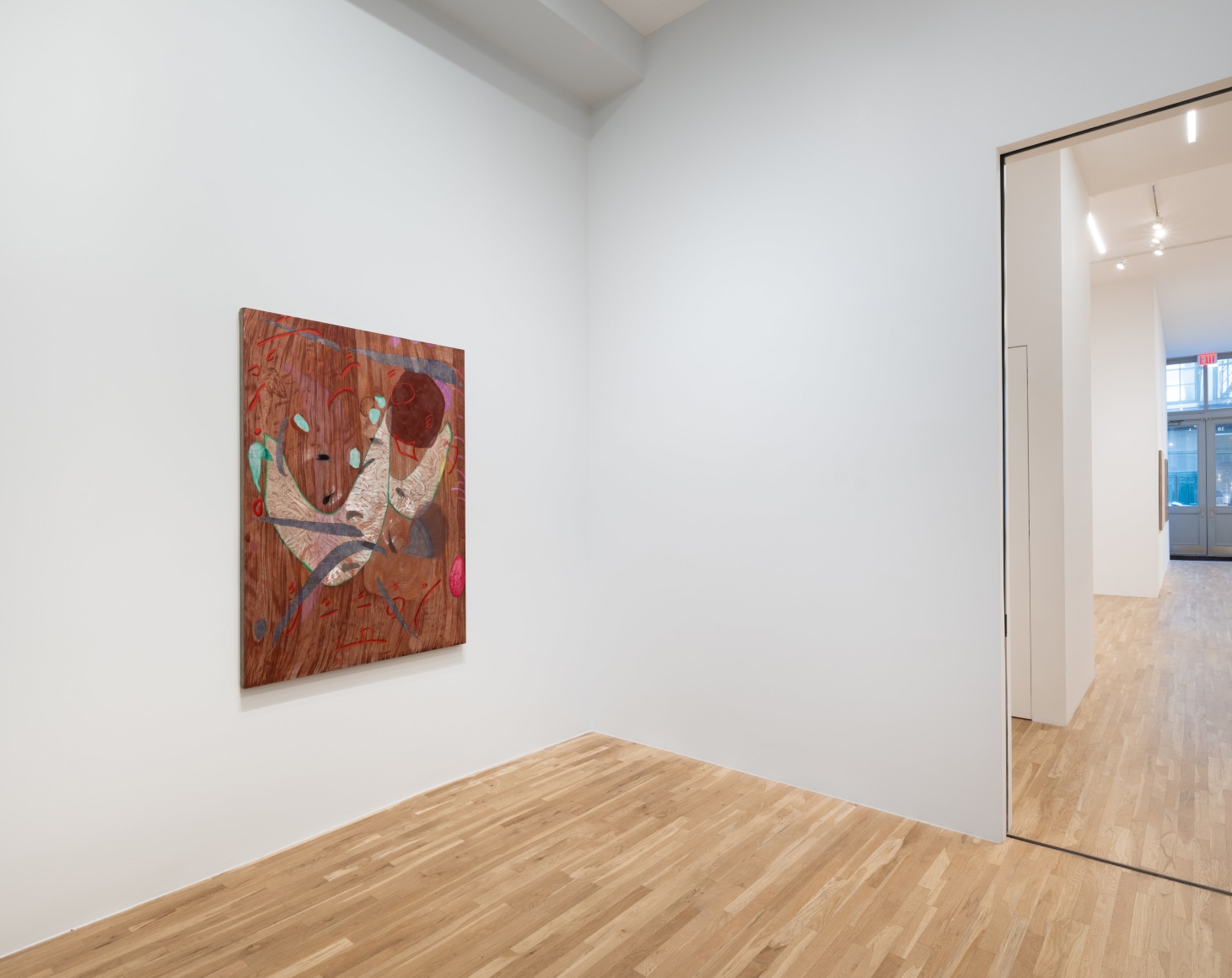 Installation view of Clare Grill, Parlance, October 17 - November 15, 2025