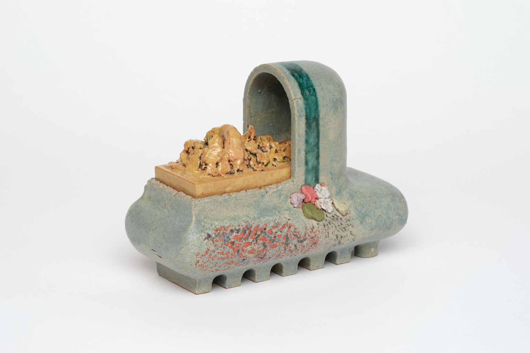 Untitled, 2022-2023, glazed terra cotta