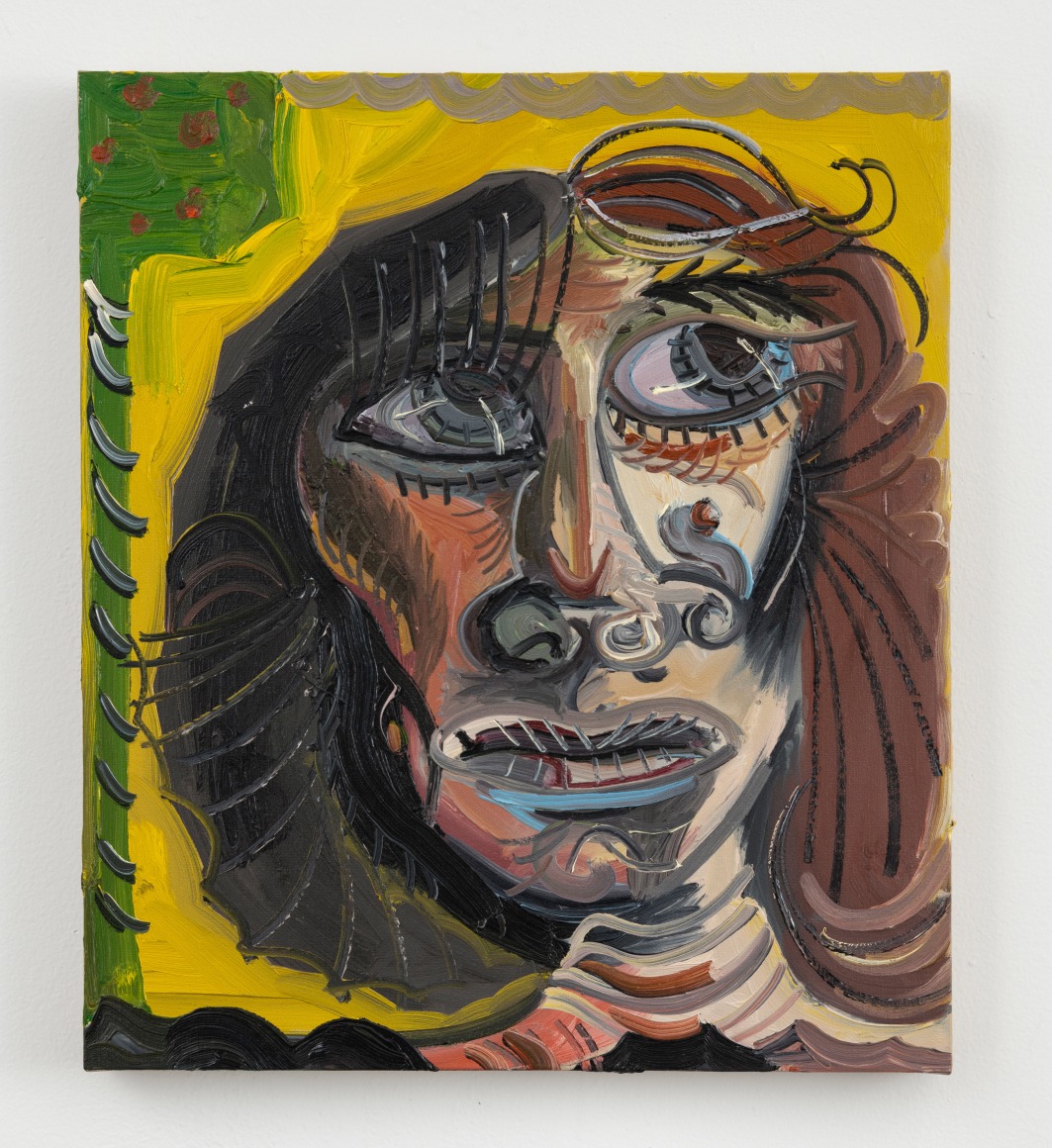 Head Study #20, 2023, oil on linen