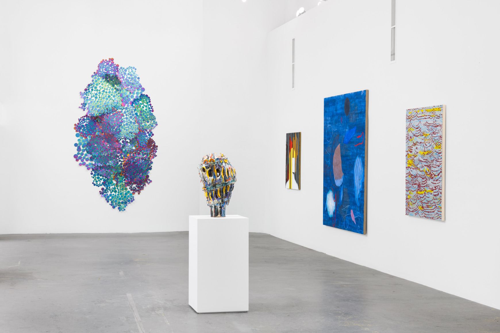 Installation view of Santa Monica Group Exhibition, June 8 – 28, 2025
