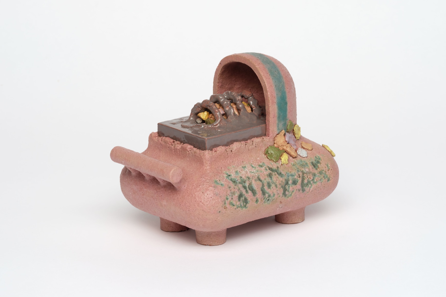 Untitled, 2022-2023, glazed terra cotta