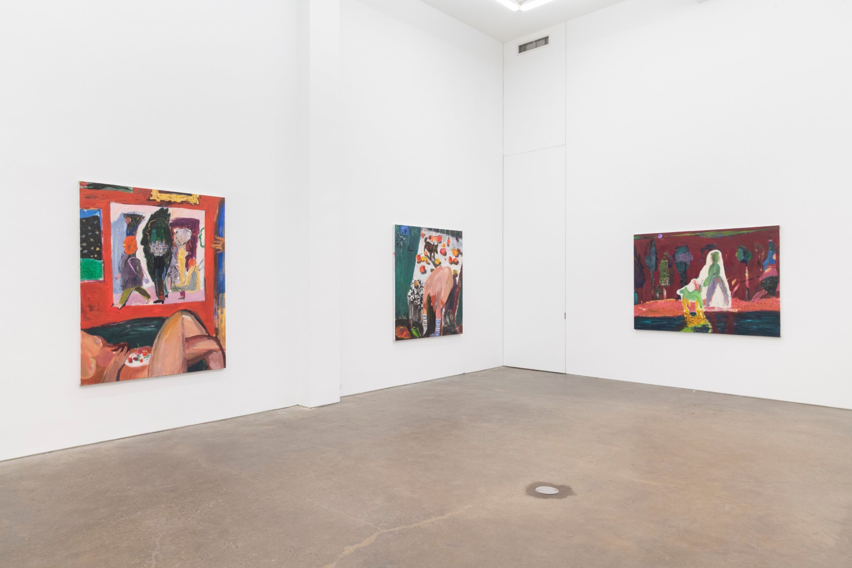 Installation view of Trees In Me, February 10 - March 12, 2022