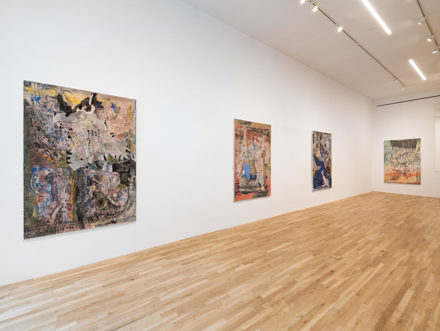 Installation view of Iva Gueorguieva, Gallop, to retrieve the sunlight!, May 30 - July 11, 2025