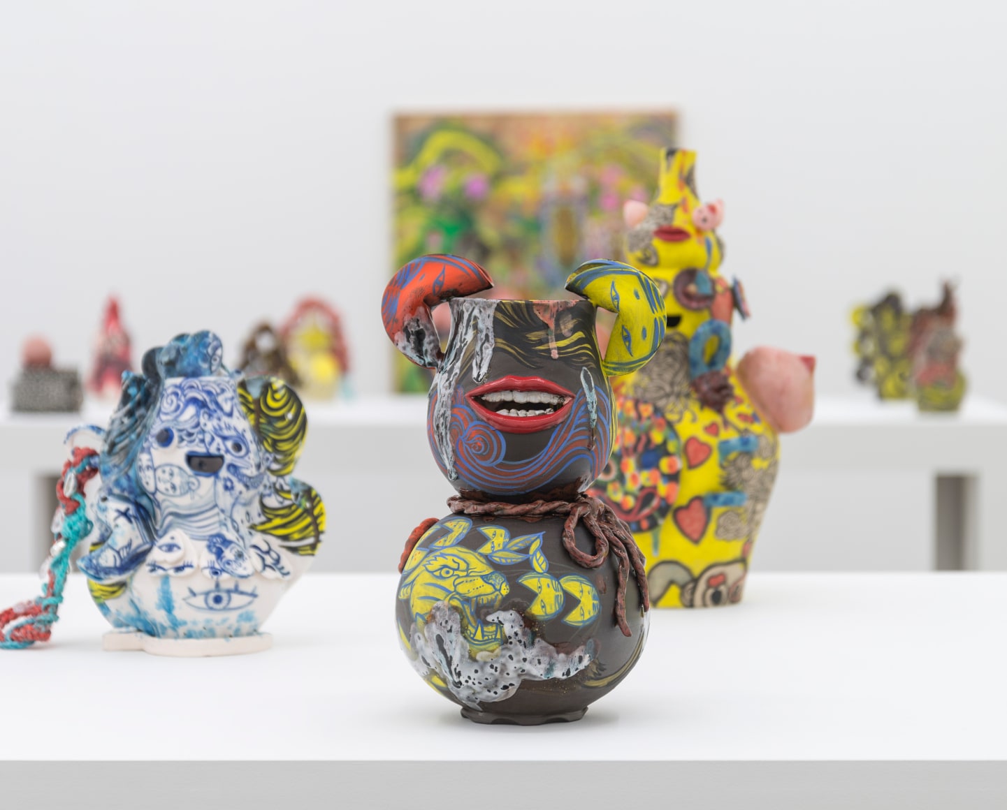 Installation view of Stranger Yellow, January 6 - February 5, 2022