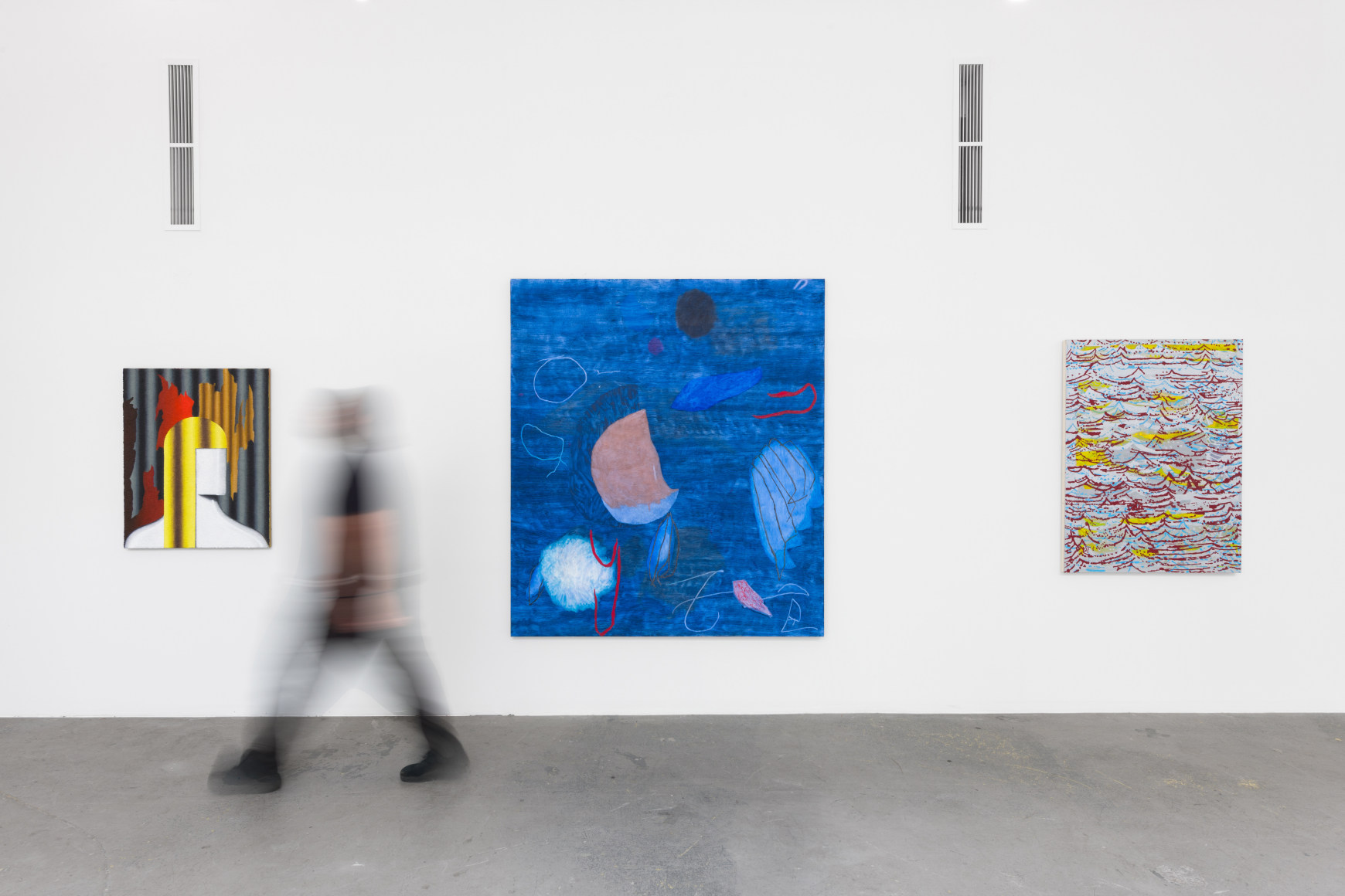 Installation view of Santa Monica Group Exhibition, June 8 – 28, 2025