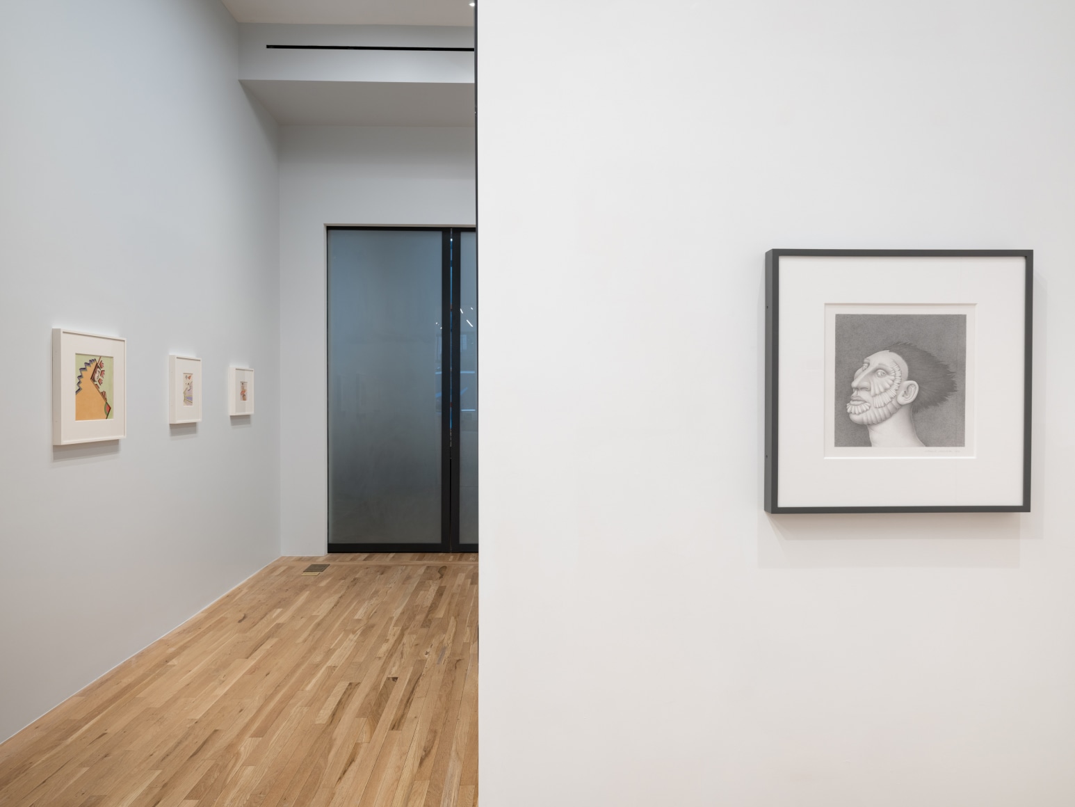 Installation view of North Room: Robert Lostutter, May 30 - July 11, 2025
