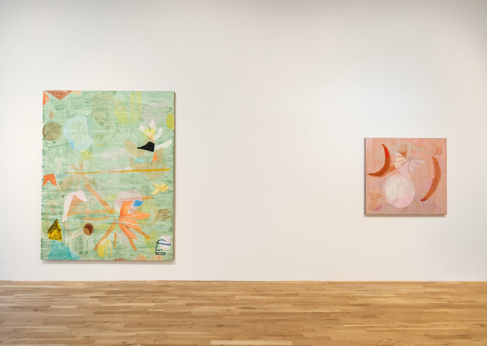 Installation view of Clare Grill, Parlance, October 17 - November 15, 2025
