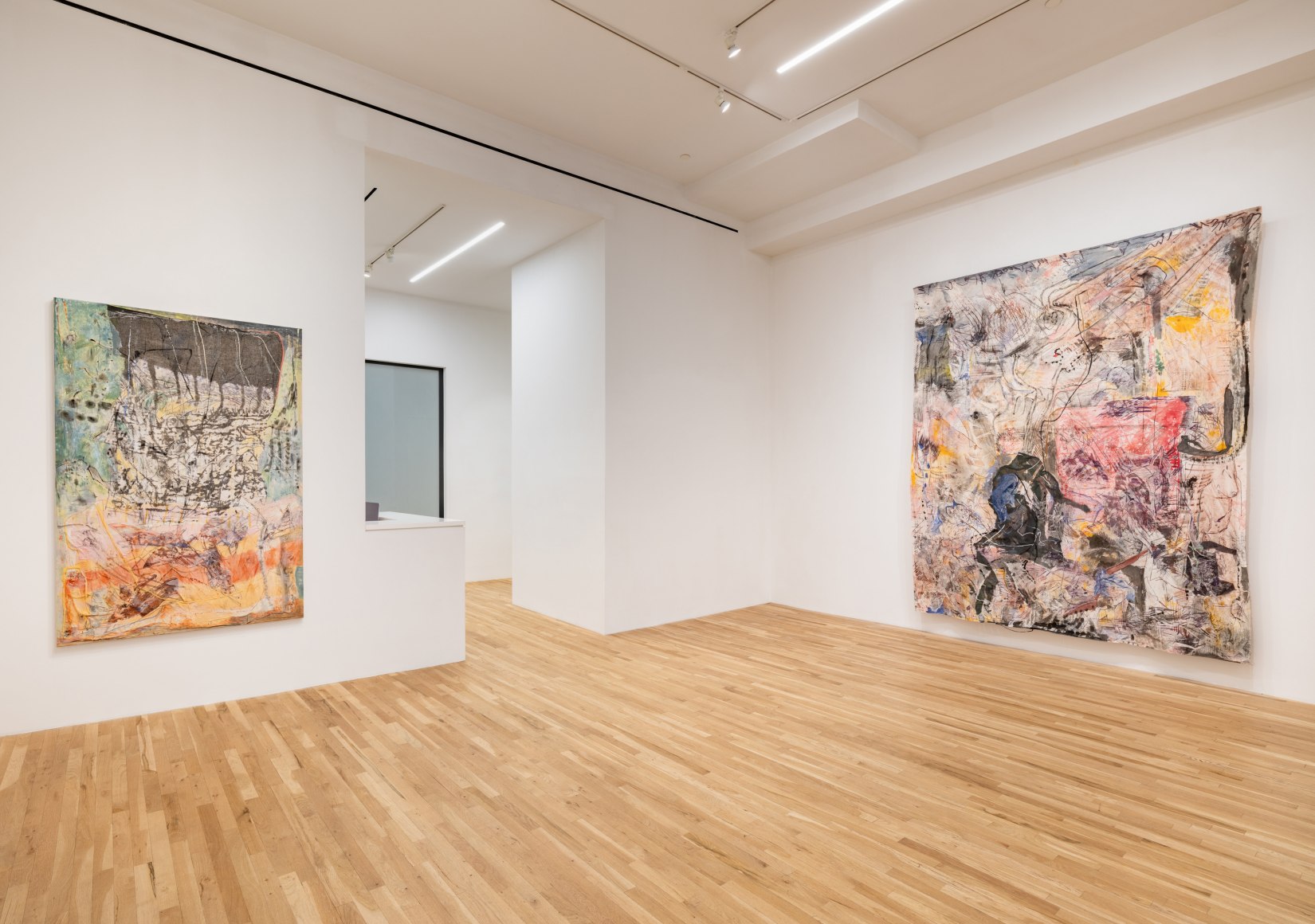 Installation view of Iva Gueorguieva, Gallop, to retrieve the sunlight!, May 30 - July 11, 2025