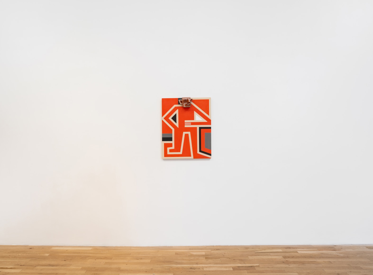 Installation view of Steve Keister, Split Level, July 16 - August 22, 2025