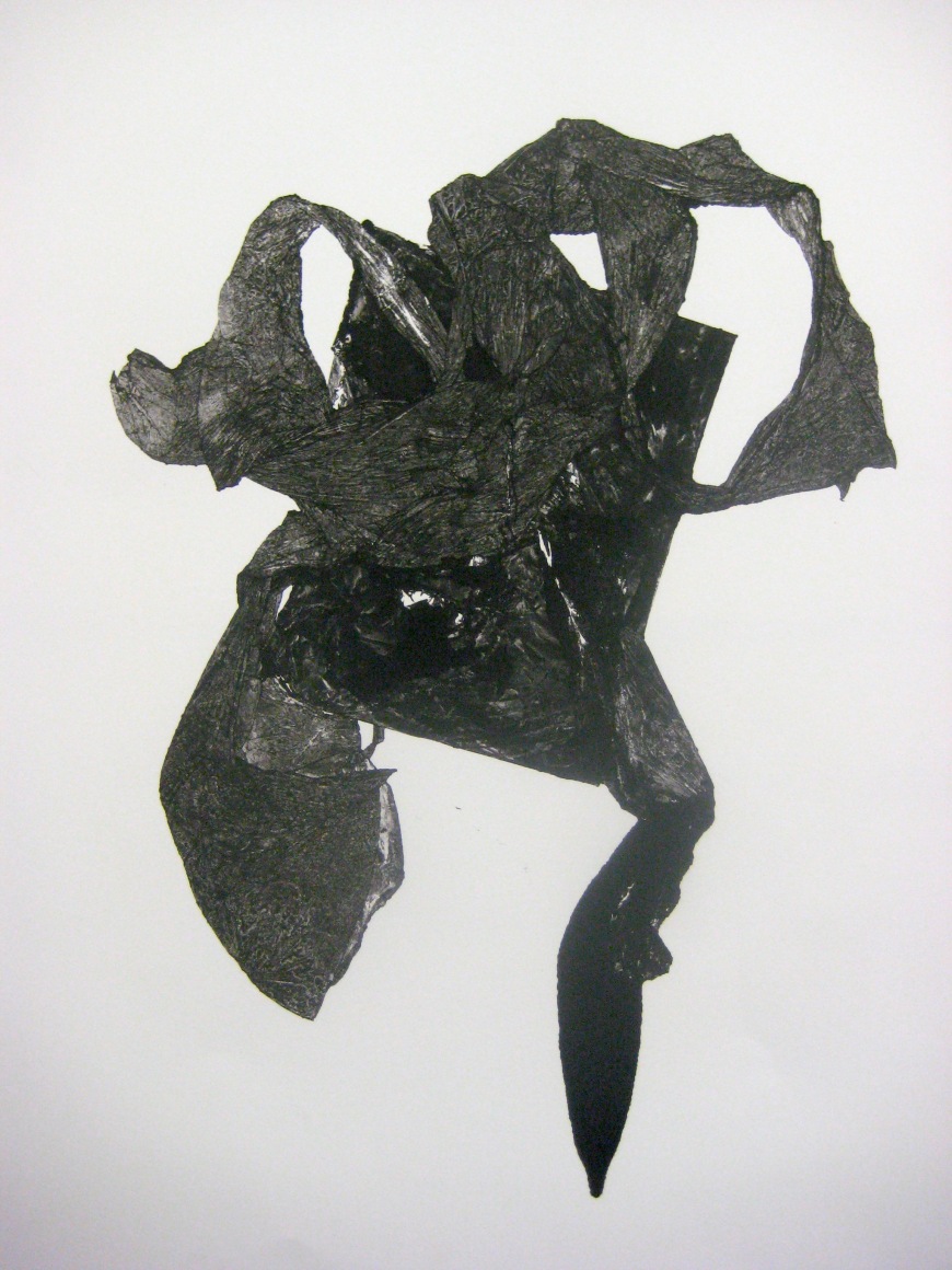 Bags 5, 2011, monotype