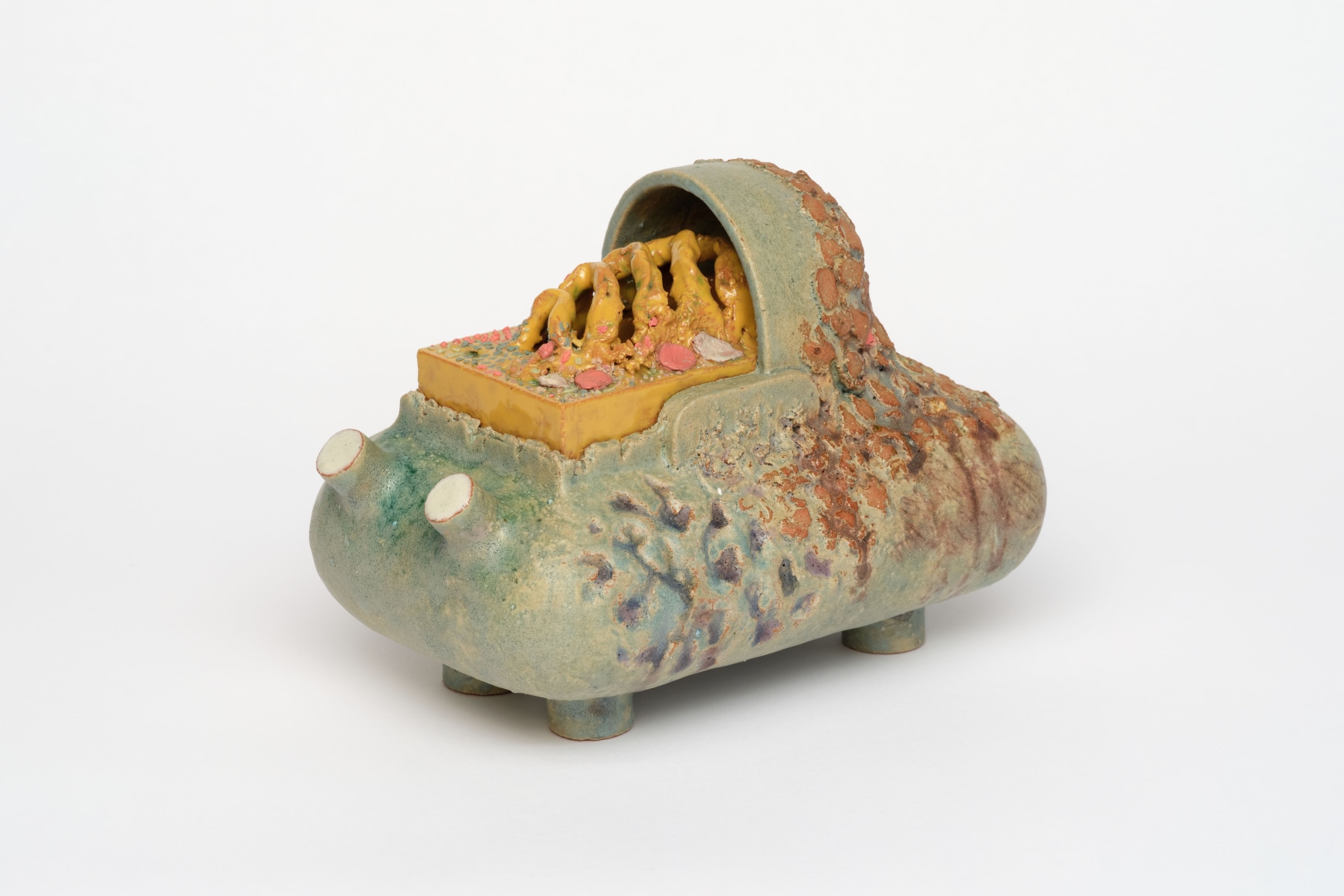 Untitled, 2022-2023, glazed terra cotta