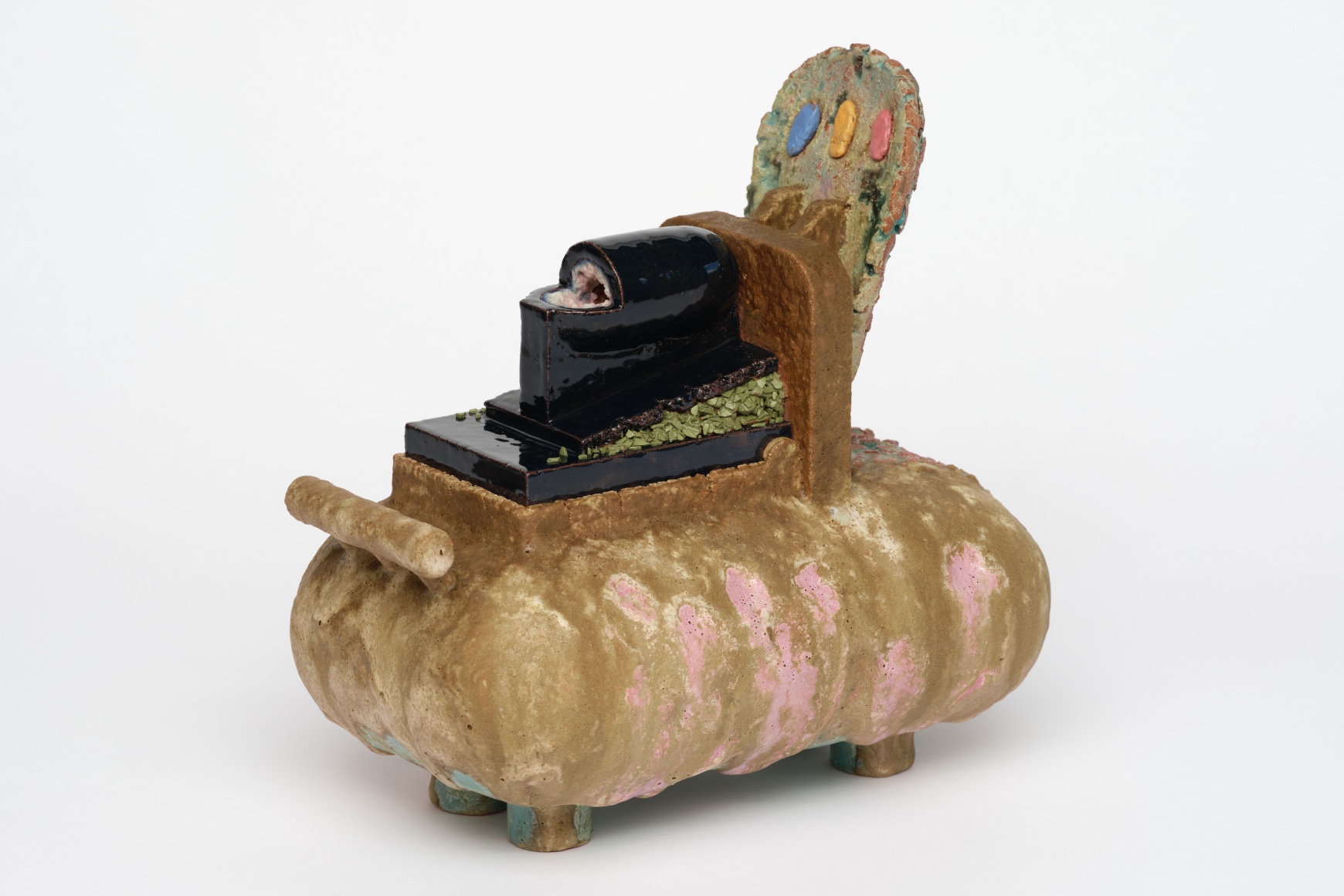 Untitled, 2022-2023, glazed terra cotta