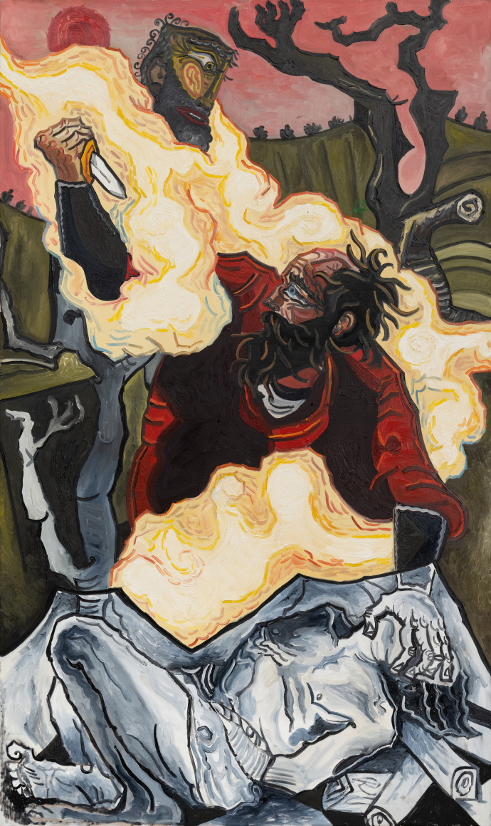 Abraham, 2022 oil on linen