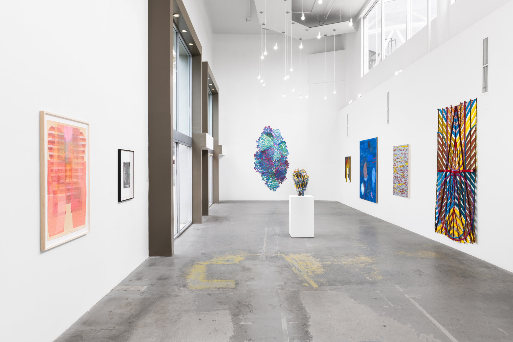 Installation view of Santa Monica Group Exhibition, June 8 – 28, 2025