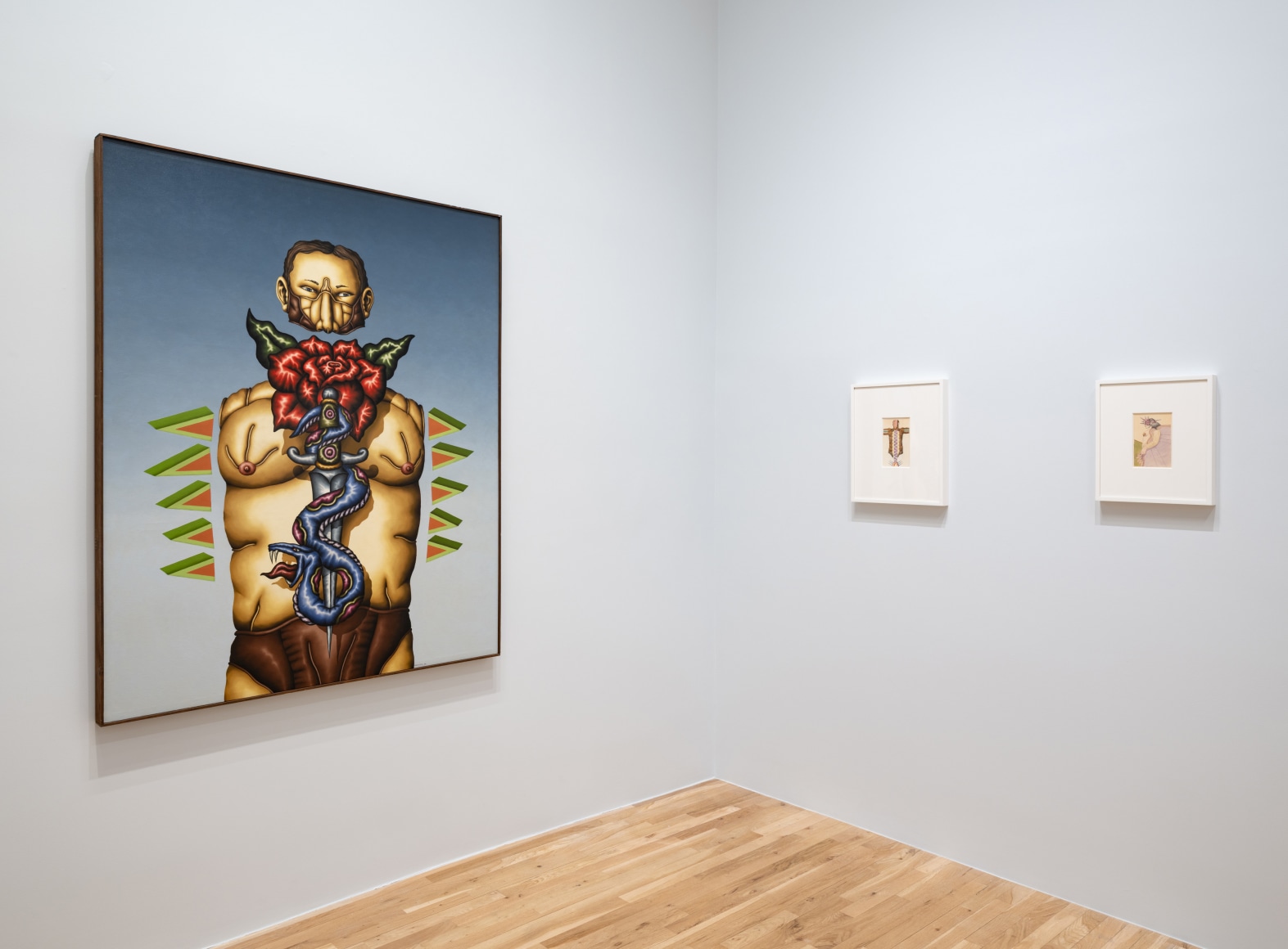 Installation view of North Room: Robert Lostutter, May 30 - July 11, 2025
