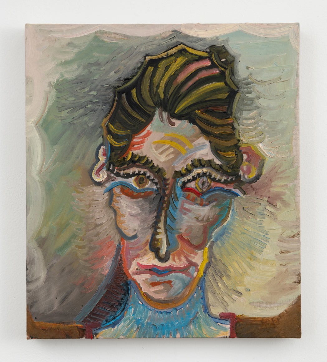 Head Study #4, 2023, oil on linen