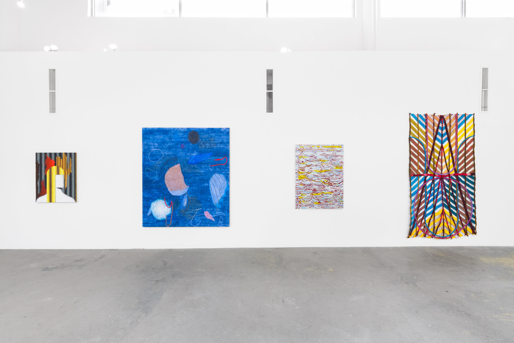 Installation view of Santa Monica Group Exhibition, June 8 – 28, 2025