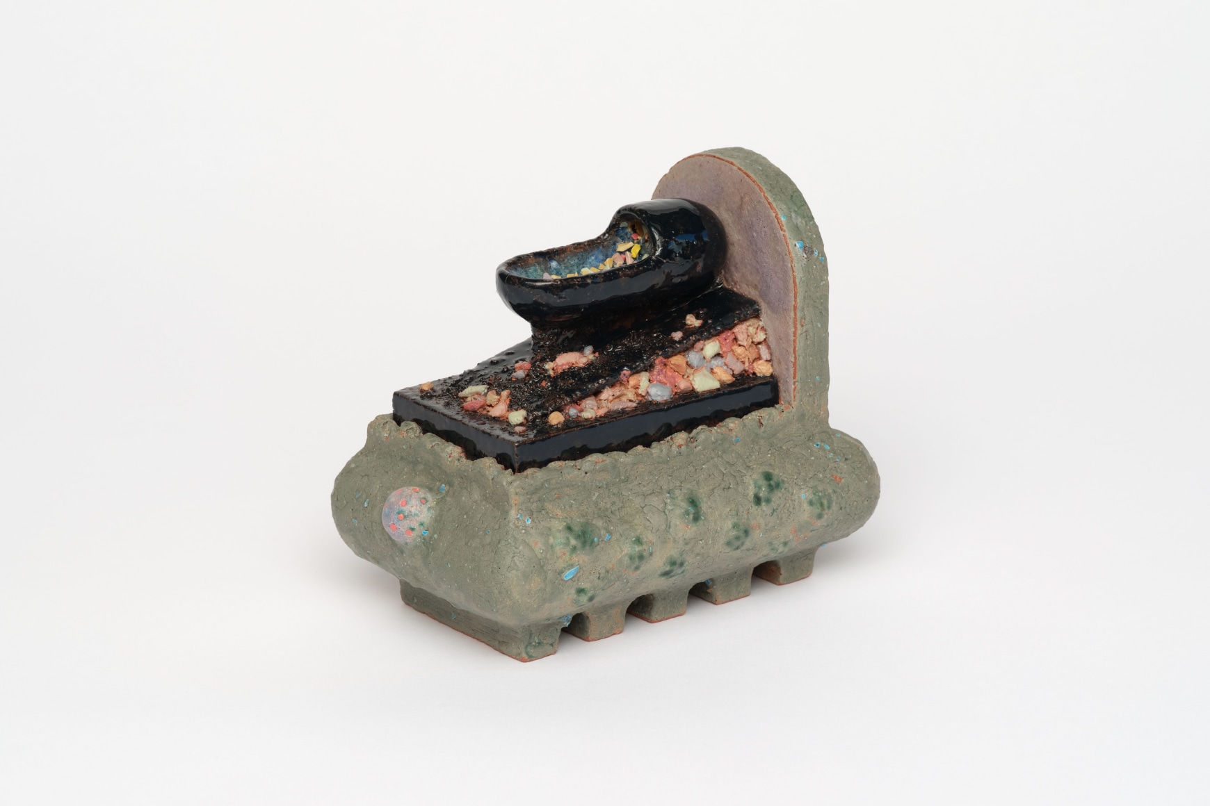Untitled, 2022-2023, glazed terra cotta