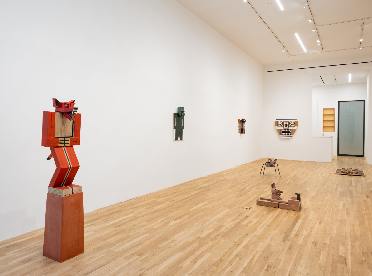 Installation view of Steve Keister, Split Level, July 16 - August 22, 2025