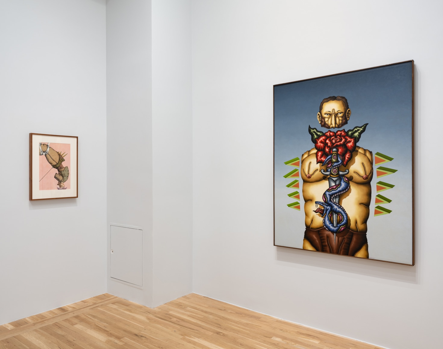 Installation view of North Room: Robert Lostutter, May 30 - July 11, 2025