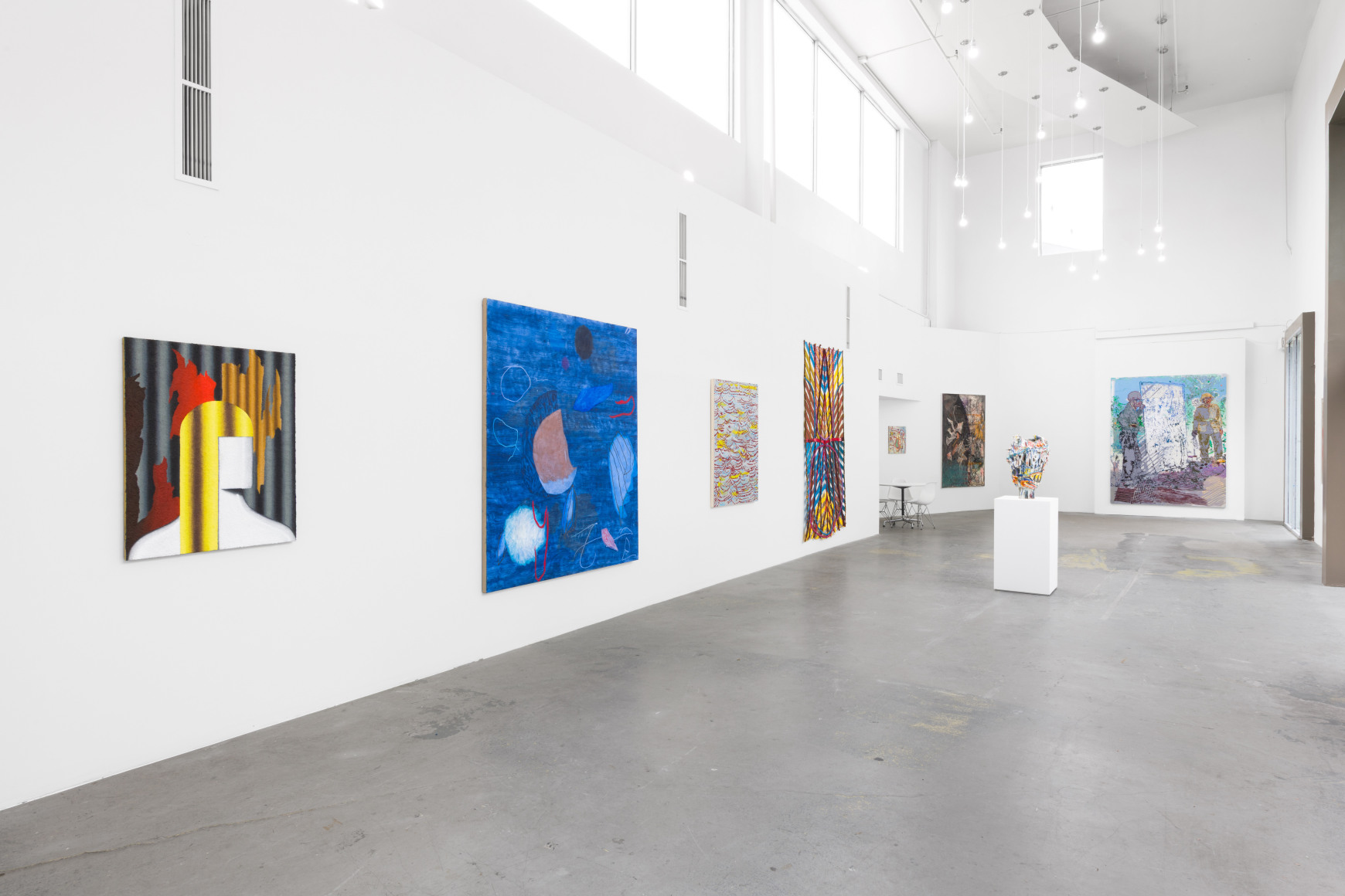 Installation view of Santa Monica Group Exhibition, June 8 – 28, 2025