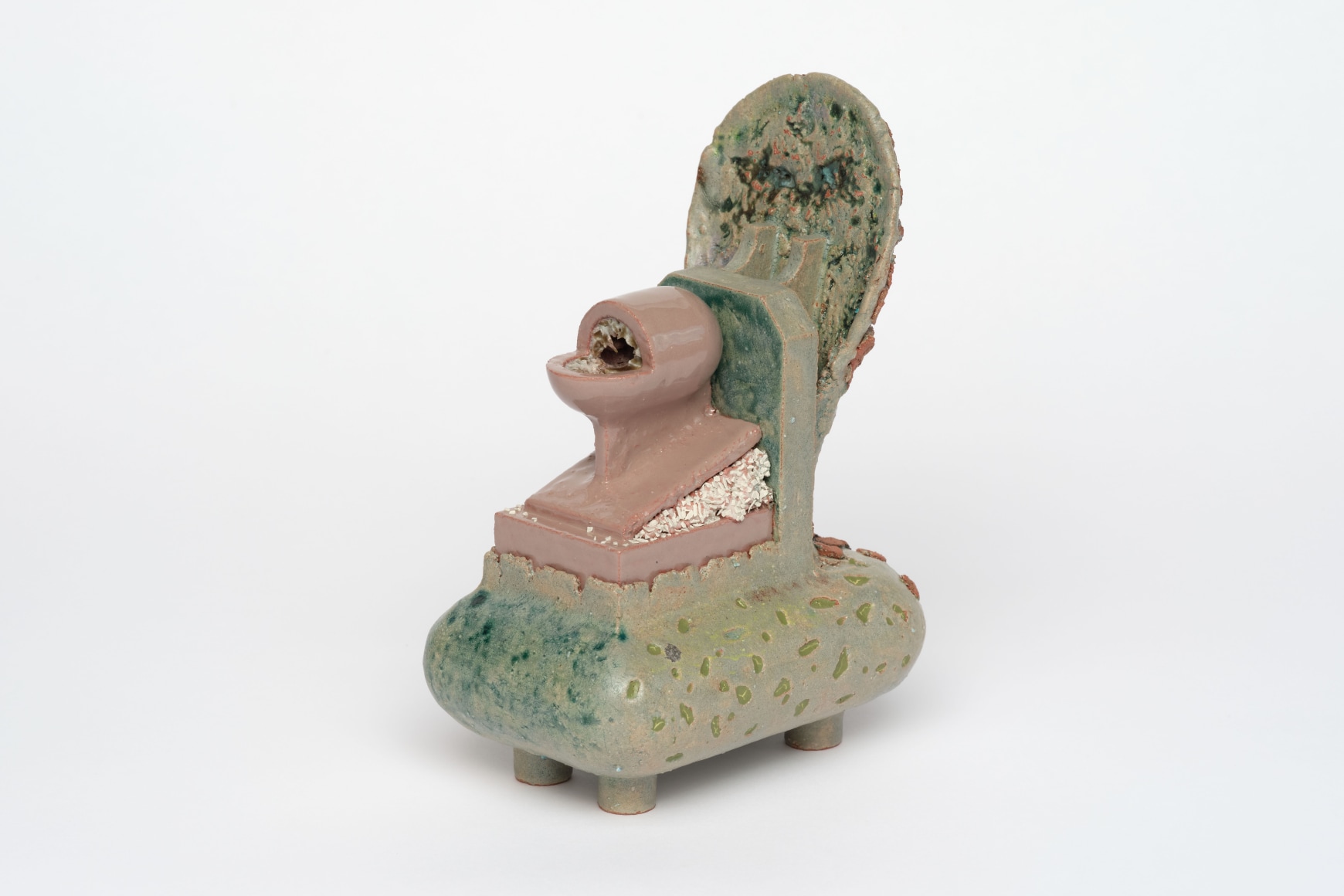 Untitled, 2022-2023, glazed terra cotta