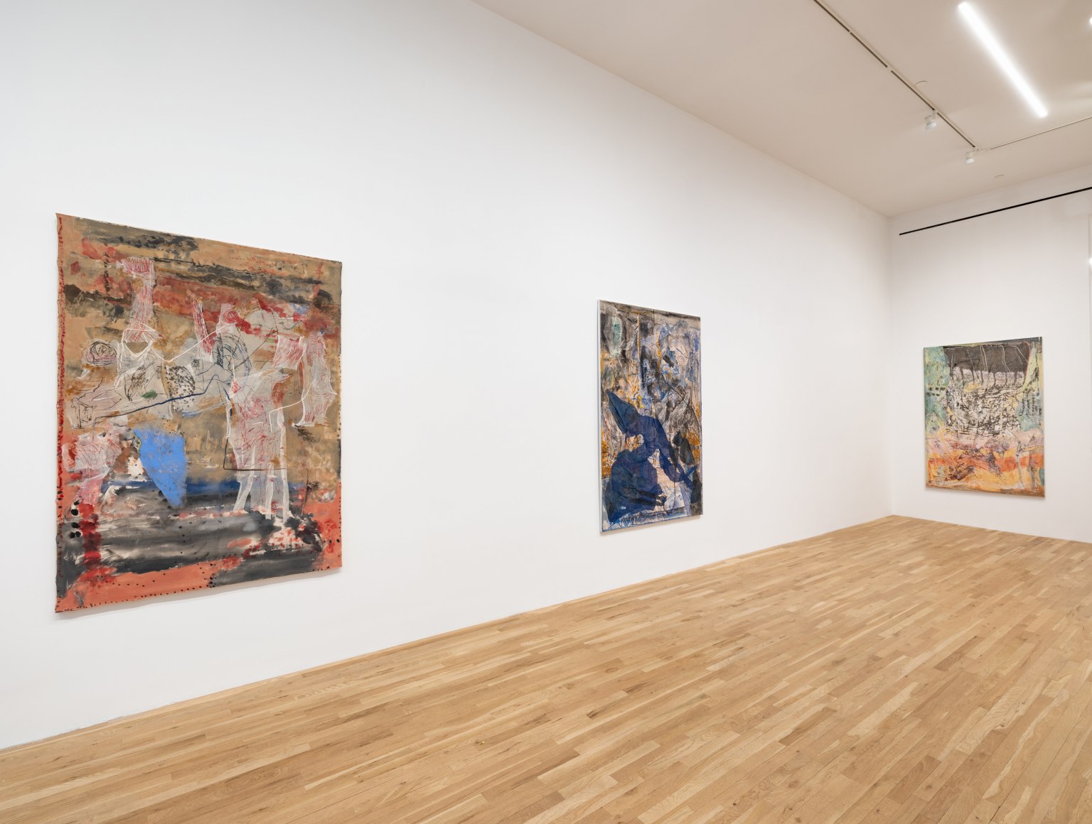 Installation view of Iva Gueorguieva, Gallop, to retrieve the sunlight!, May 30 - July 11, 2025