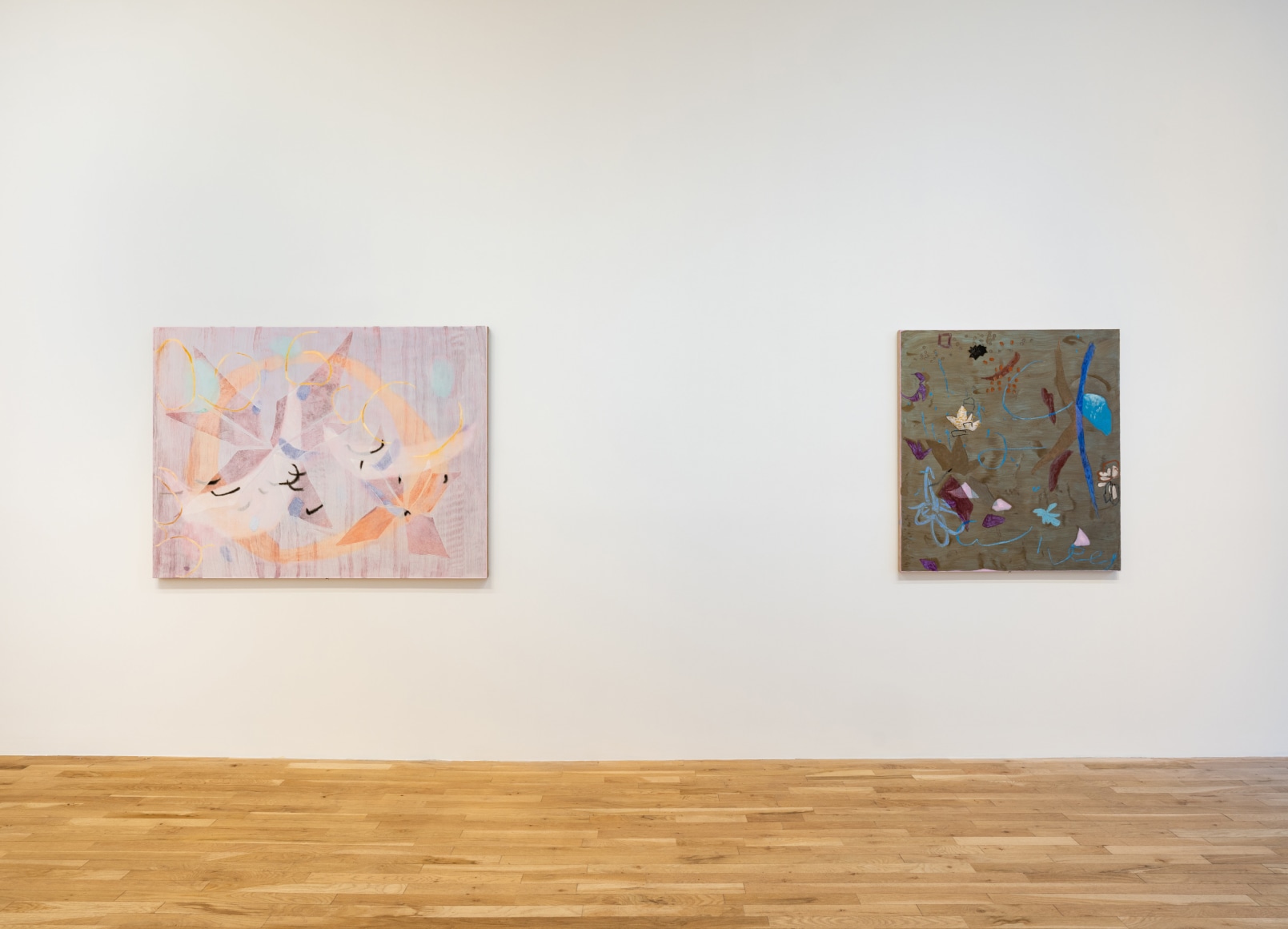 Installation view of Clare Grill, Parlance, October 17 - November 15, 2025