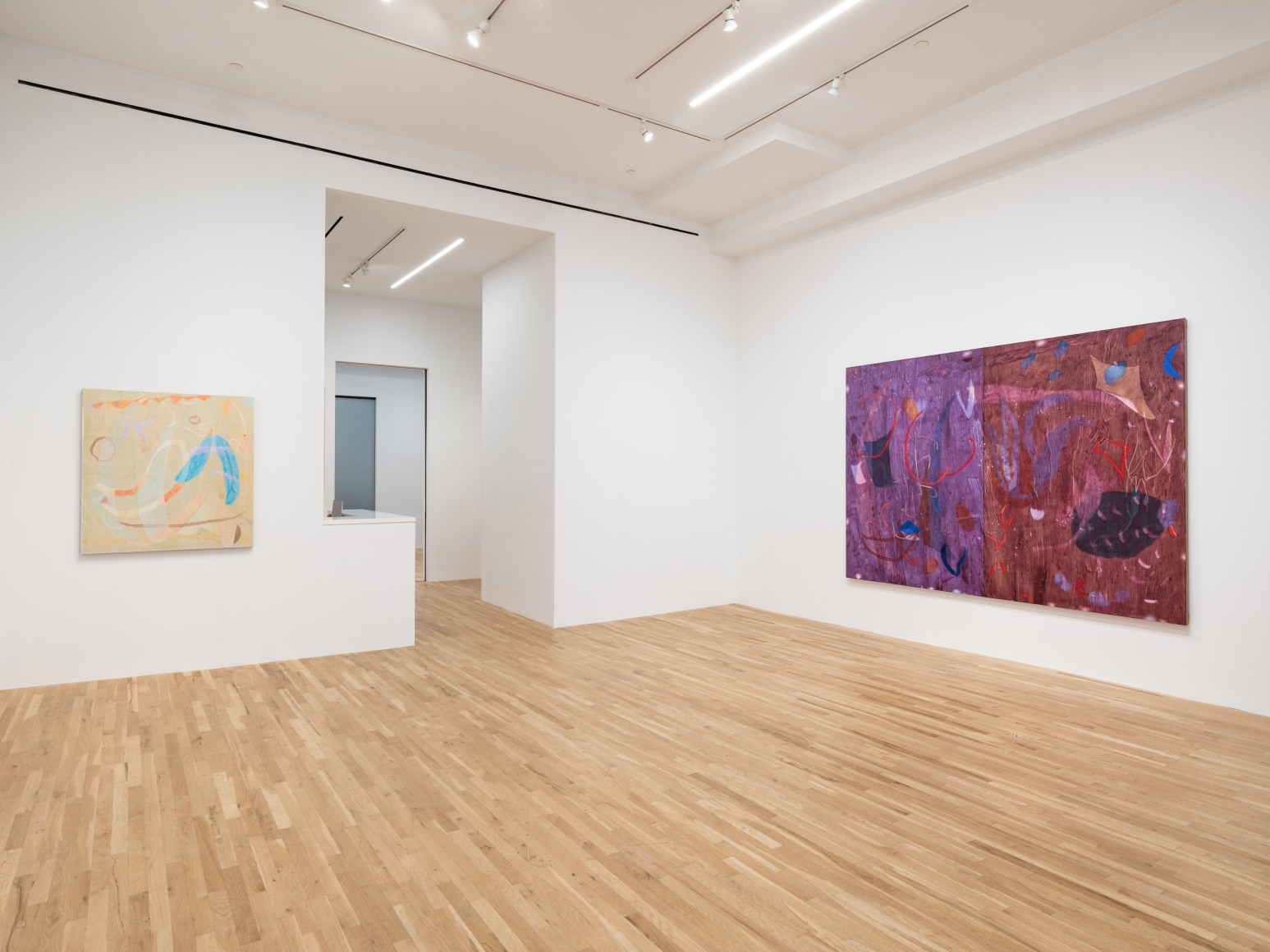 Installation view of Clare Grill, Parlance, October 17 - November 15, 2025