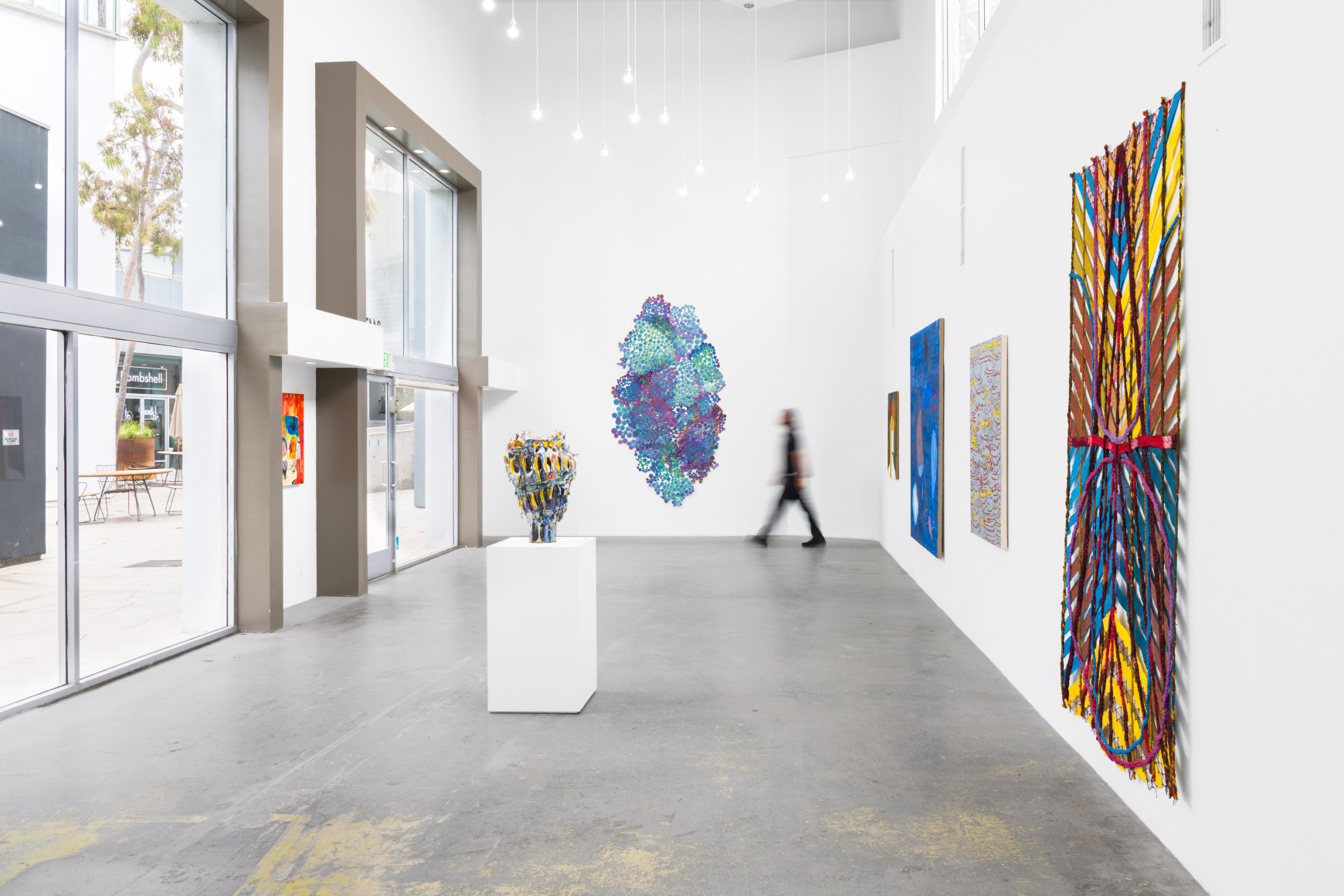 Installation view of Santa Monica Group Exhibition, June 8 – 28, 2025