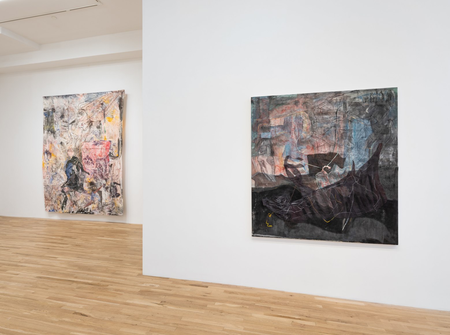 Installation view of Iva Gueorguieva, Gallop, to retrieve the sunlight!, May 30 - July 11, 2025
