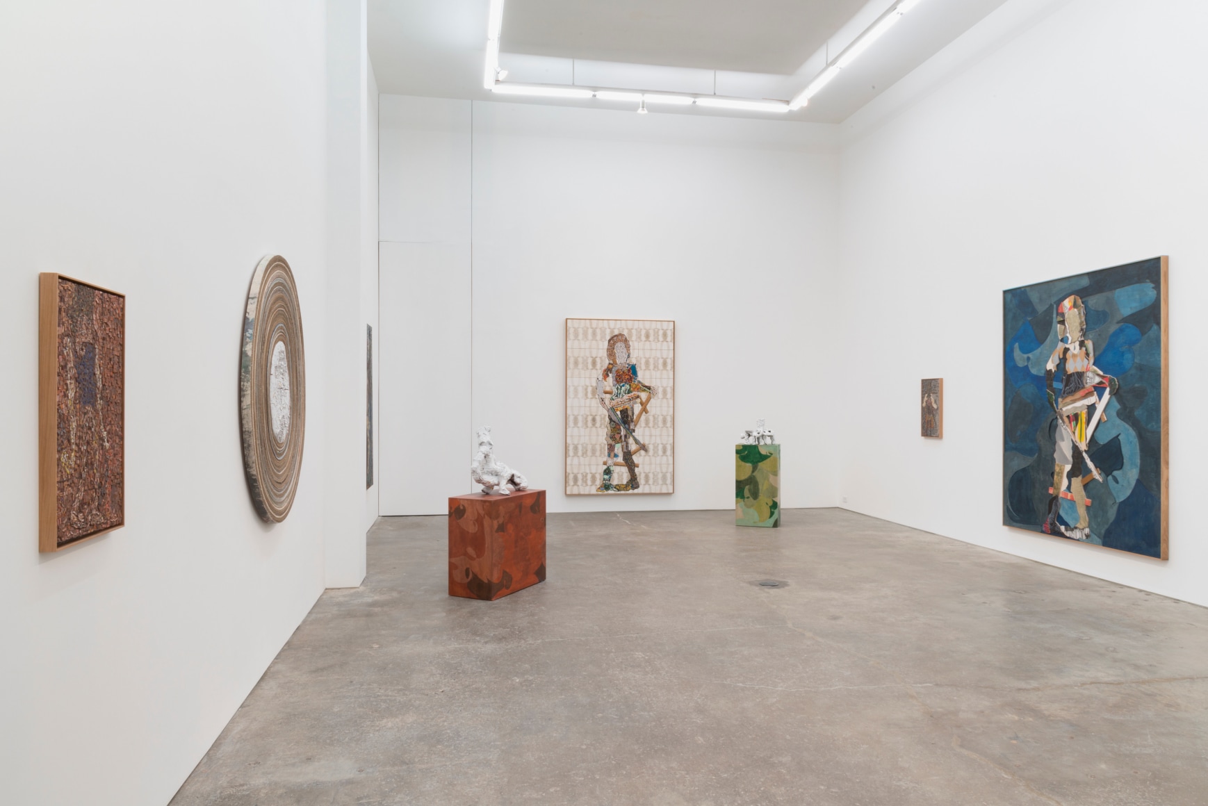 Peter Linde Busk, Any Port in a Storm, installation view at Derek Eller Gallery, New York