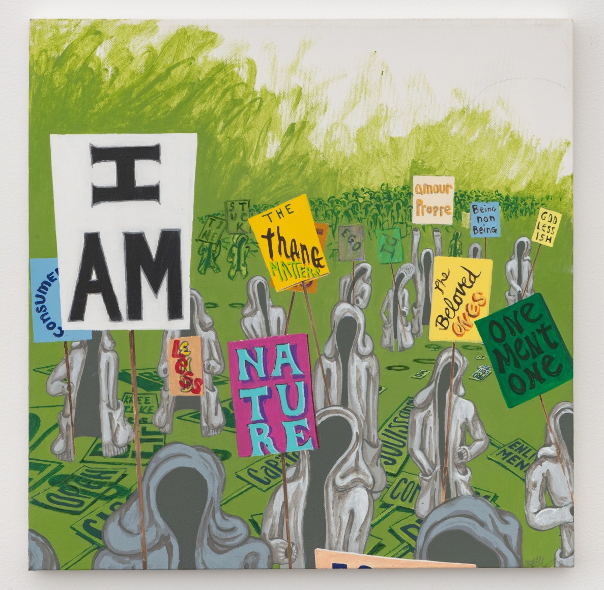 The Thang, 1999, acrylic on canvas 