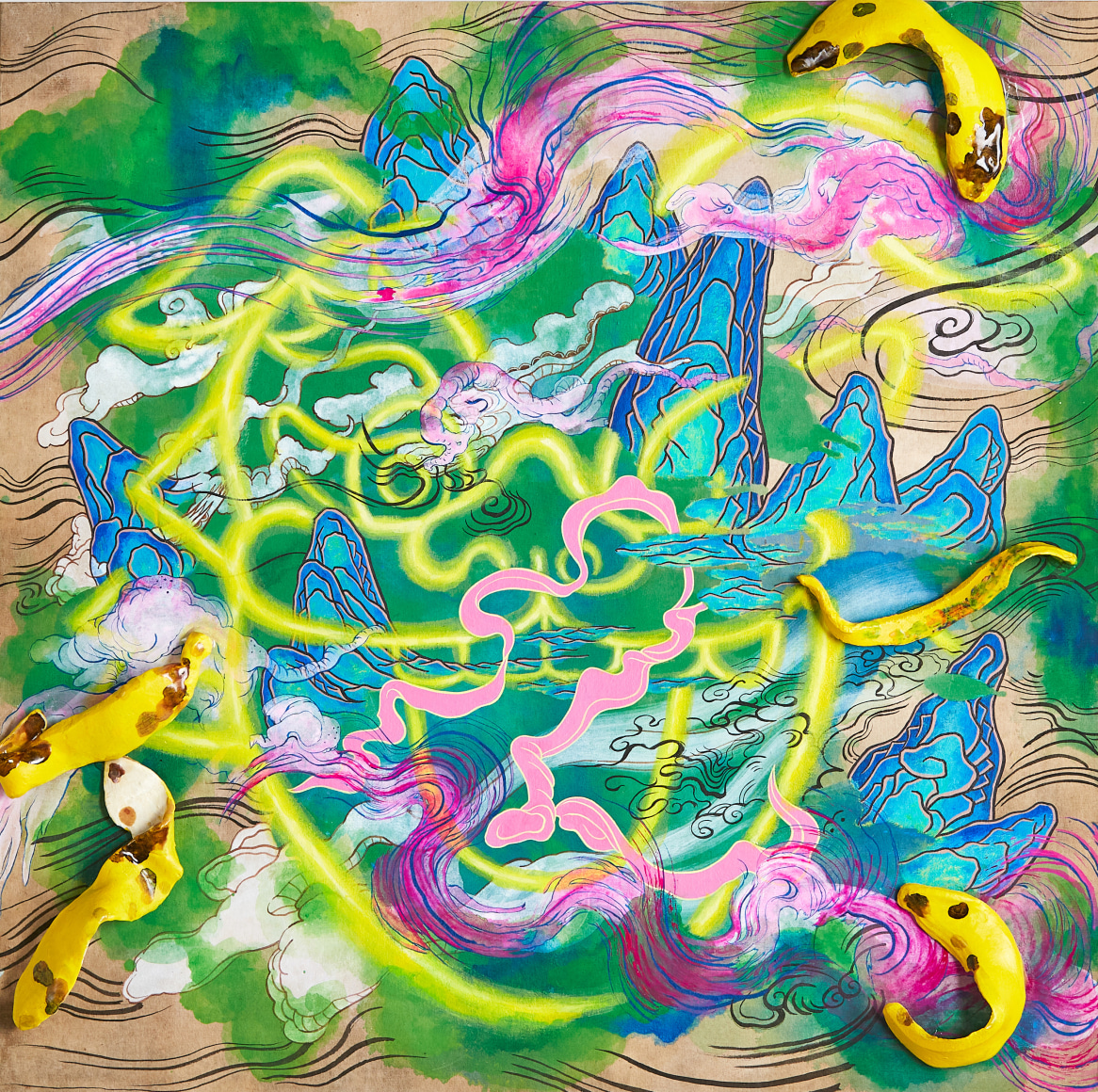 Stranger Face, Yellow Spirit, 2021