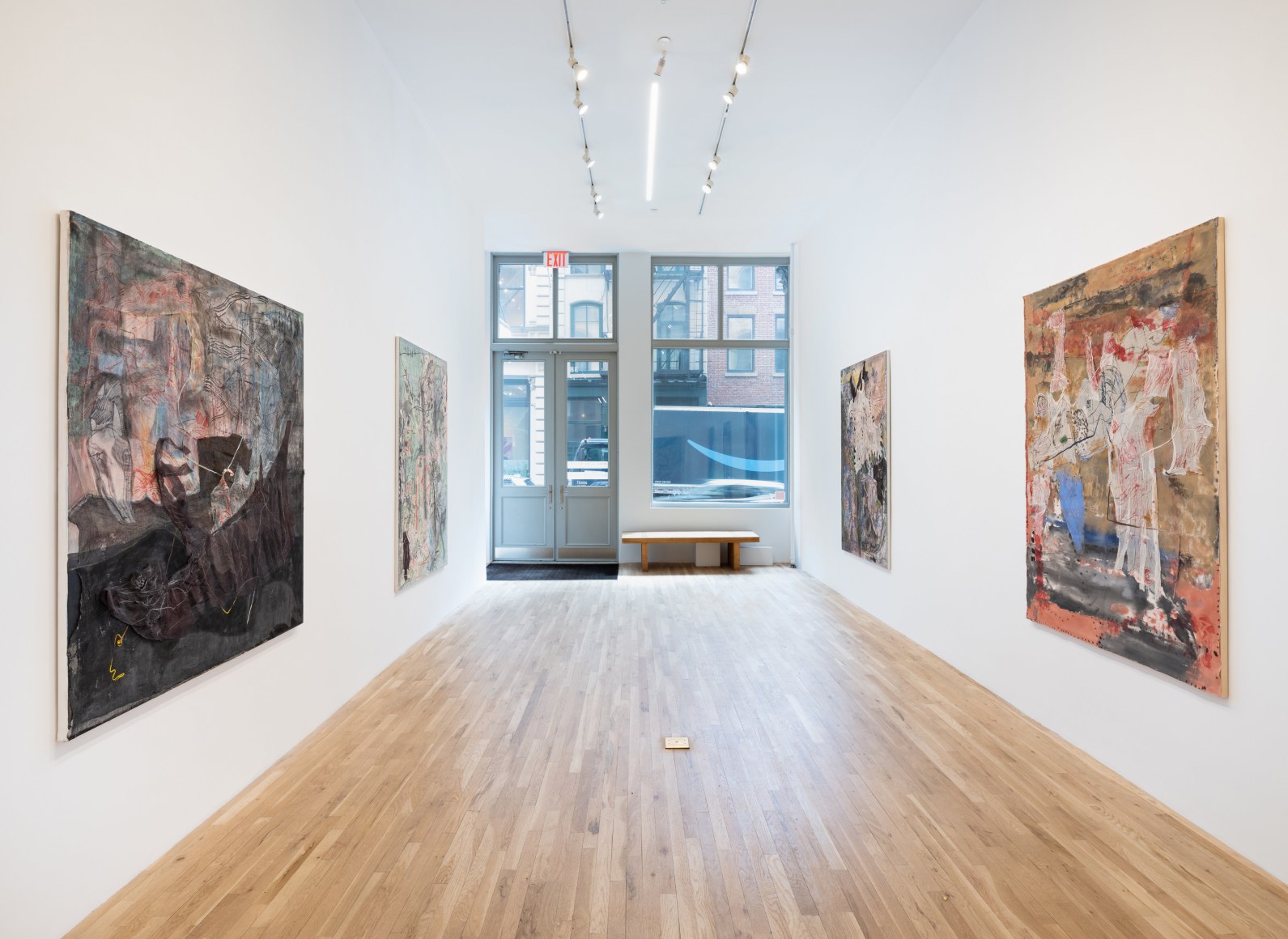 Installation view of Iva Gueorguieva, Gallop, to retrieve the sunlight!, May 30 - July 11, 2025