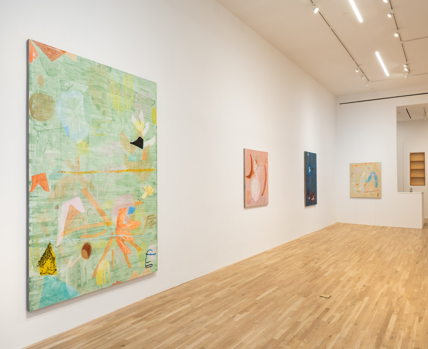 Installation view of Clare Grill, Parlance, October 17 - November 15, 2025