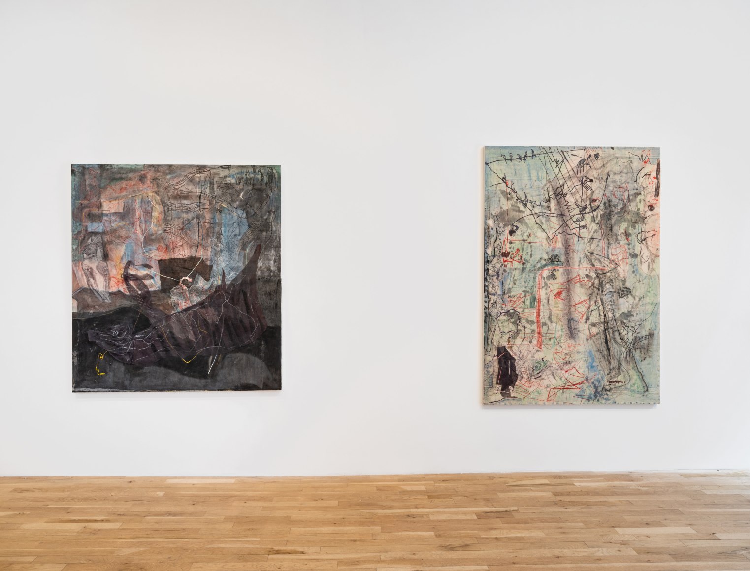 Installation view of Iva Gueorguieva, Gallop, to retrieve the sunlight!, May 30 - July 11, 2025