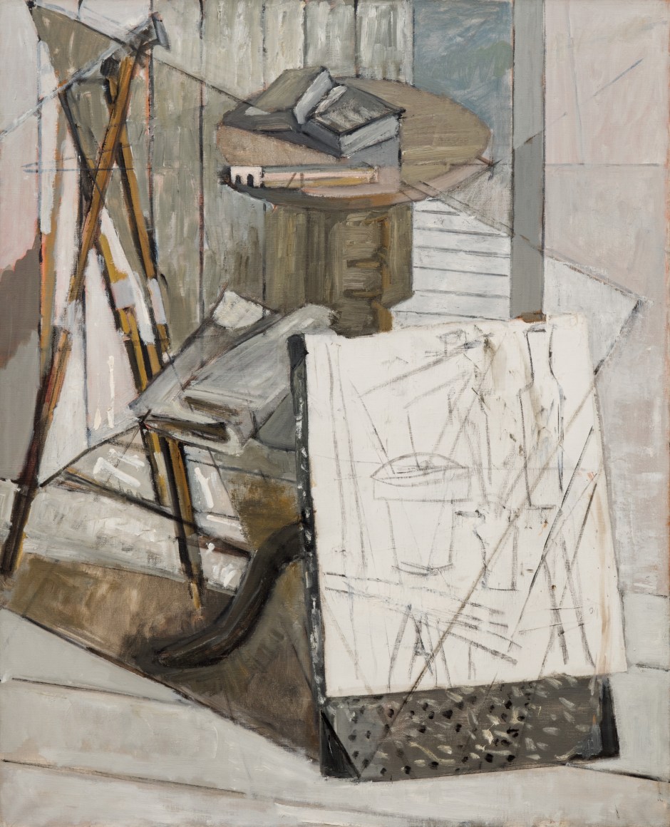Marguerite Louppe Studio Still Life with Sketch, c.1960
