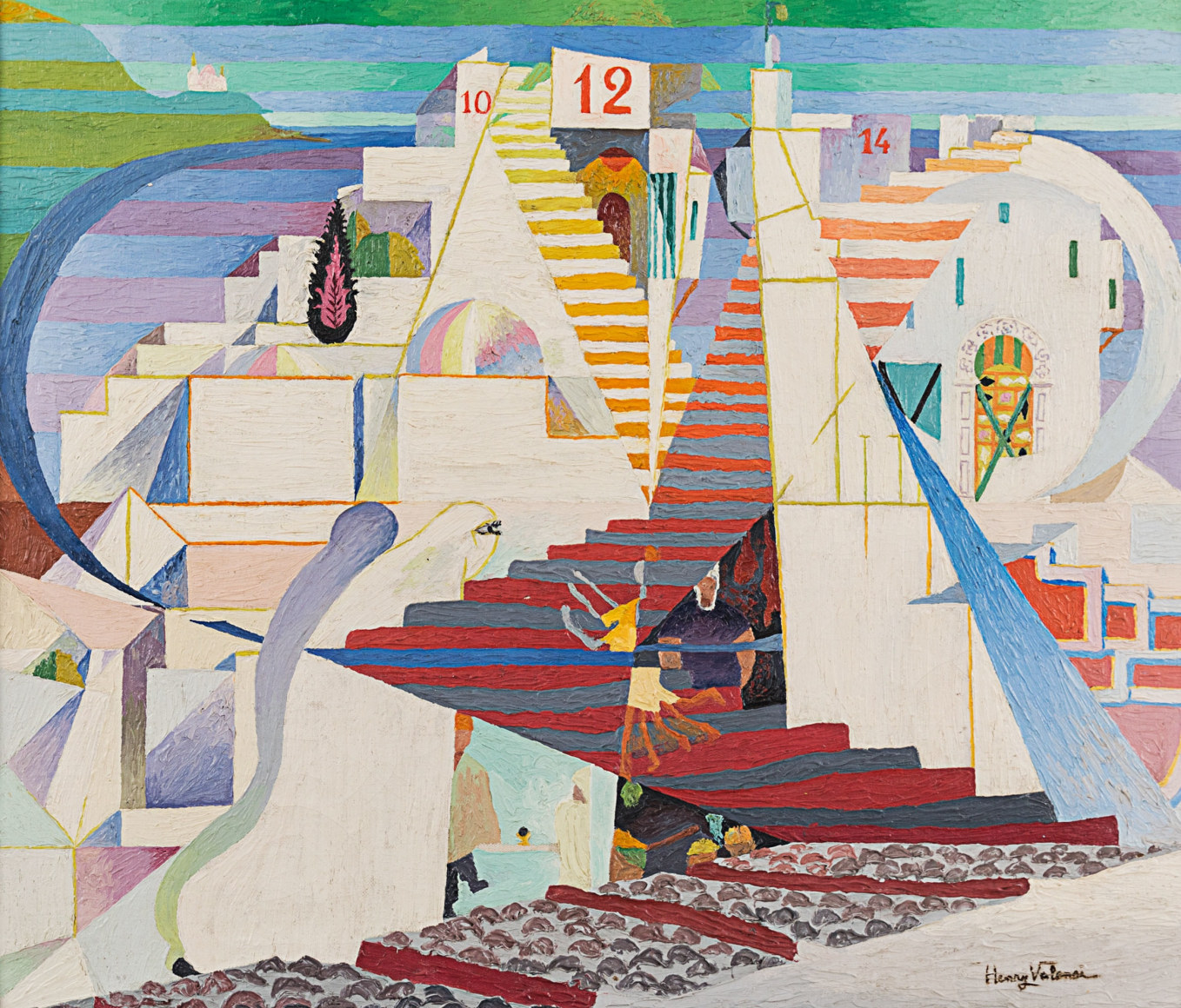 Henry&nbsp;Valensi La Casbah d&#039;Alger, 1930s