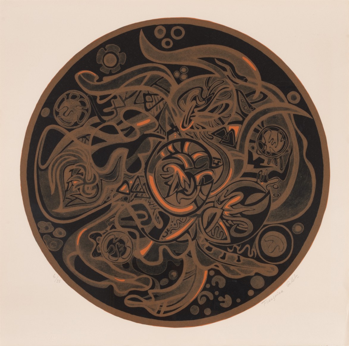 Flower Shield (Bouclier floral), 1975