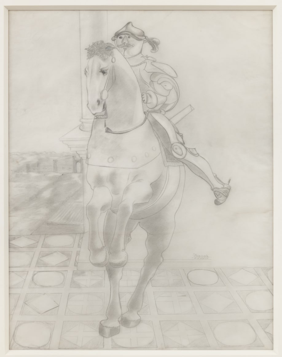Study for &quot;Sum Qui Sum (I Am Who I Am)&quot;, 1944