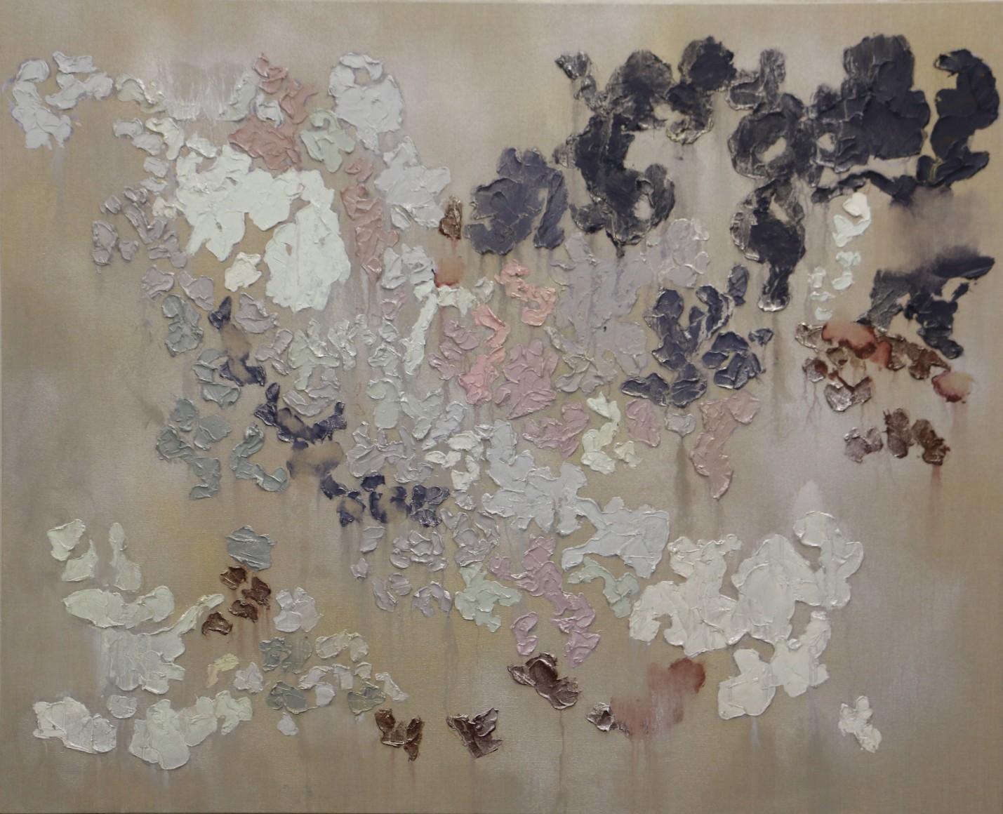 Gasp, 2016 Oil and wax on linen