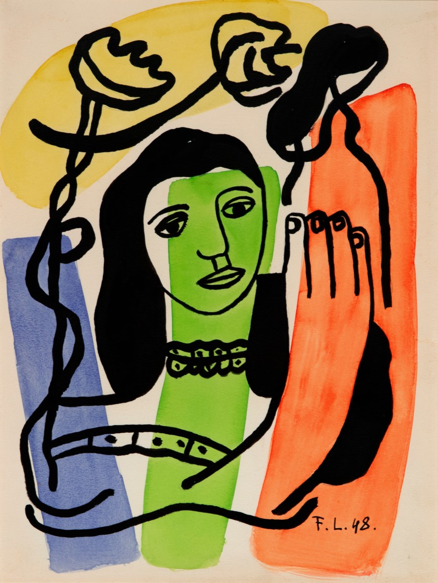 Fernand L&eacute;ger F&ecirc;tes de la faim, 1948
